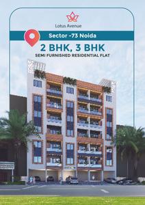 Image of 1400 Sq.ft 3 BHK Apartment / Flat for sale in Nehra Lotus Avenue, Sector 73, Noida for Rs. 5006666