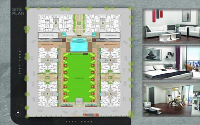 Image of 1168 Sq.ft 2 BHK Apartment / Flat for sale in Unique Aashiyana, Gota, Ahmedabad for Rs. 6175000