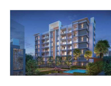 Image of 1652 Sq.ft 3 BHK Apartment / Flat for sale in Nirmitee Serenora Wing A, Bhugaon, Pune for Rs. 11000000