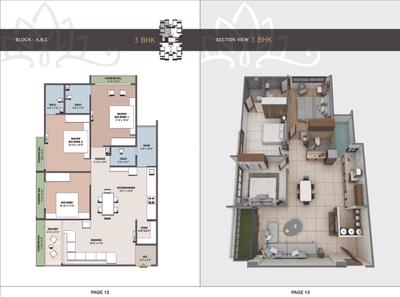 Image of 920 Sq.ft 2 BHK Apartment / Flat for sale in Mahalakshmi Satvam Parklane, Sargasan, Gandhinagar for Rs. 6700000