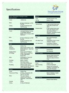 Nimbus The Golden Palms Brochure 12