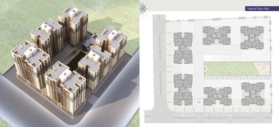 Image of 1200 Sq.ft 3 BHK Apartment / Flat for sale in Dhruv Maruti Infinity, Chhani, Vadodara for Rs. 6900000
