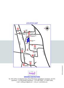 Image of 5535 Sq.ft Residential Plot / Land for sale in Krisshna Construction Abirami Gardens, Vellalore, Coimbatore for Rs. 675000