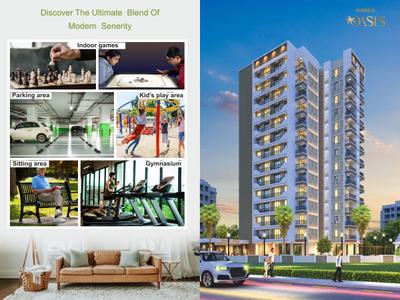Image of 1010 Sq.ft 2 BHK Apartment / Flat for sale in Shreeji Oasis, Ambernath East, Ambernath for Rs. 4400000