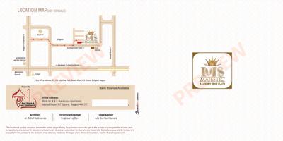 Image of 993 Sq.ft 2 BHK Apartment / Flat for sale in Taj MS Majestic, Bhilgaon, Nagpur for Rs. 3700000