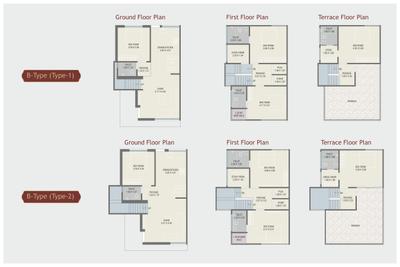 Image of 1700 Sq.ft 4 BHK Villa for sale in Sunrise Red Coral 52, Atladara, Vadodara for Rs. 11000000