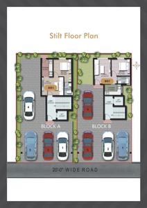 Image of 998 Sq.ft 2 BHK Apartment / Flat for sale in Deva Athulya, Mogappair East, Chennai for Rs. 12000000