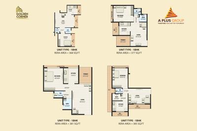Image of 500 Sq.ft 1 BHK Apartment / Flat for sale in Golden Corner, Badlapur West, Badlapur for Rs. 2500000