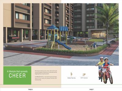 Image of 565 Sq.ft 2 BHK Apartment / Flat for sale in Omnium Royal View Tower A To D, Nana Chiloda, Ahmedabad for Rs. 4000000