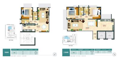 Image of 800 Sq.ft 2 BHK Apartment / Flat for sale in Mangalmurti Sai Aradhya, Dadar West, Mumbai for Rs. 46200000