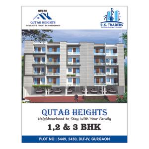 Image of 1150 Sq.ft 2 BHK Builder Floor for sale in RK Traders Qutab Heights, DLF Phase 4, Gurgaon for Rs. 6900000