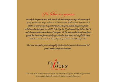 Image of 2160 Sq.ft 4 BHK Builder Floor for sale in Palm Floor Ardee City, Sector 52, Gurgaon for Rs. 34500000