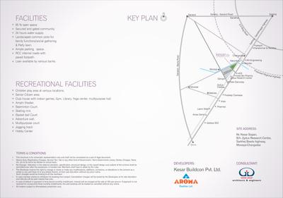 Image of 700 Sq.ft 1 BHK Apartment / Flat for sale in Aroma Kesar City, Changodar, Ahmedabad for Rs. 1000000