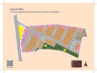 Image of 1200 Sq.ft Residential Plot / Land for sale in MBC Avinya Enclave, Vemagal, Kolar for Rs. 3840000