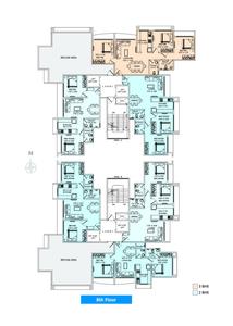 Image of 735 Sq.ft 2 BHK Apartment / Flat for sale in Galaxy Pinnacle, Vile Parle East, Mumbai for Rs. 22500000