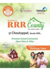 Image of 135 Sq.ft Residential Plot / Land for sale in Iconic RRR County, Shadnagar, Ranga Reddy for Rs. 2750000
