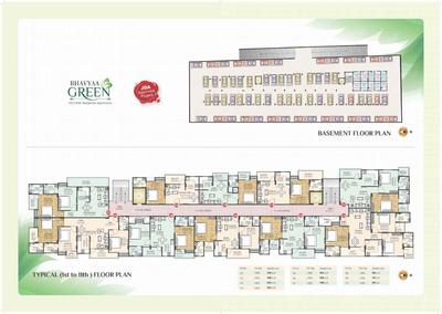 Image of 1050 Sq.ft 2 BHK Apartment / Flat for sale in Aradhana Bhavyaa Green, Jagatpura, Jaipur for Rs. 5200000