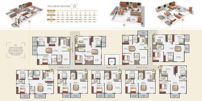 Image of 1430 Sq.ft 3 BHK Apartment / Flat for sale in SM Zinnia, Balagere, Bengaluru for Rs. 12000000