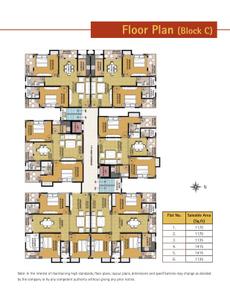 Image of 1061 Sq.ft 3 BHK Apartment / Flat for sale in Mundeshwari Trident, Jamsaut, Patna for Rs. 9400000