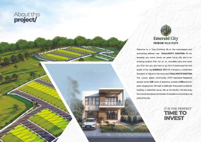 Image of 1040 Sq.ft Residential Plot / Land for sale in VIP Emerald, T.Kunnathur, Madurai for Rs. 988000