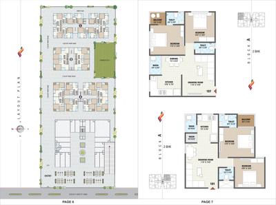 Image of 1134 Sq.ft 2 BHK Apartment / Flat for sale in R D Sai Sharnam And Sai Platinum, Nikol, Ahmedabad for Rs. 4200000