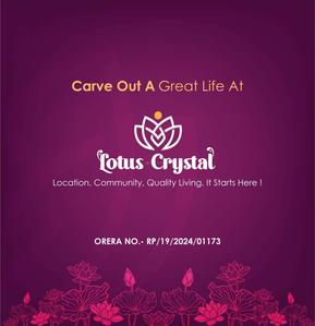 Image of 1880 Sq.ft 3 BHK Apartment / Flat for sale in Kapis Lotus Crystal, Chandrasekharpur, Bhubaneswar for Rs. 15000000