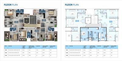 Image of 950 Sq.ft 2 BHK Apartment / Flat for sale in SV Anshul Ira, Wadgaon Sheri, Pune for Rs. 8500000