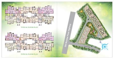 Image of 990 Sq.ft 2 BHK Apartment / Flat for sale in Sanghvi Valley, Kalwa, Thane for Rs. 13000000