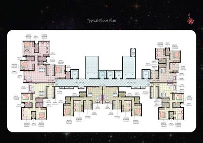 Image of 1100 Sq.ft 2.5 BHK Apartment / Flat for sale in DSS Mahavir Universe Phoenix, Bhandup West, Mumbai for Rs. 27000000