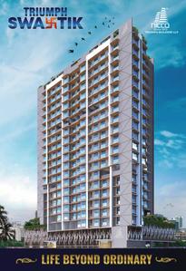 Image of 700 Sq.ft 2 BHK Apartment / Flat for sale in Triumph Swastik, Malad West, Mumbai for Rs. 23500000