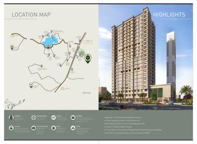Image of 400 Sq.ft 1 BHK Apartment / Flat for sale in Vaibhavlaxmi Royal Stone, Vikhroli East, Mumbai for Rs. 8000000