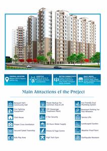 Image of 700 Sq.ft 2 BHK Apartment / Flat for sale in Vardhman Swapnlok, Jhotwara, Jaipur for Rs. 3250000