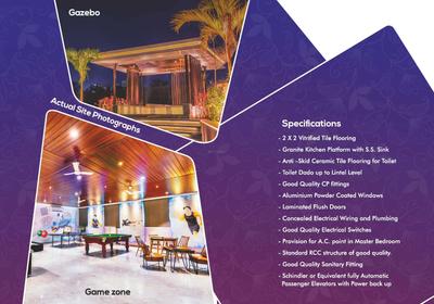Image of 643 Sq.ft 1 BHK Apartment / Flat for sale in Majestique Aqua Phase II, Fursungi, Pune for Rs. 3500000