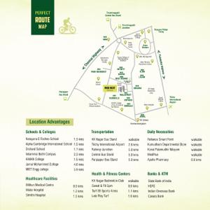 Image of 1250 Sq.ft 3 BHK Apartment / Flat for sale in MKB Nest, KK Nagar, Tiruchirappalli for Rs. 9367000