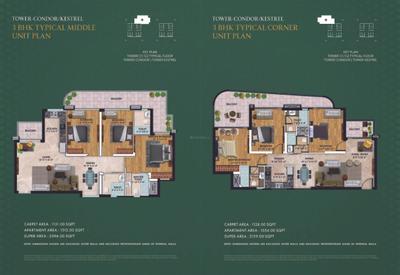 Image of 2139 Sq.ft 3 BHK Apartment / Flat for sale in Chintamani, Sector 103, Gurgaon for Rs. 21310000