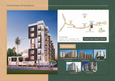 Image of 1109 Sq.ft 3 BHK Apartment / Flat for sale in Veer Gokul Prime, Kahilipara, Guwahati for Rs. 7400000