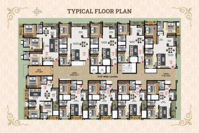 Image of 1081 Sq.ft 2 BHK Apartment / Flat for sale in Pacific Legacy, Bilekahalli, Bengaluru for Rs. 11000020