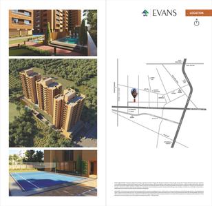 Image of 1440 Sq.ft 3 BHK Apartment / Flat for sale in Shri Parshva Spg Evans, Bopal, Ahmedabad for Rs. 7500000