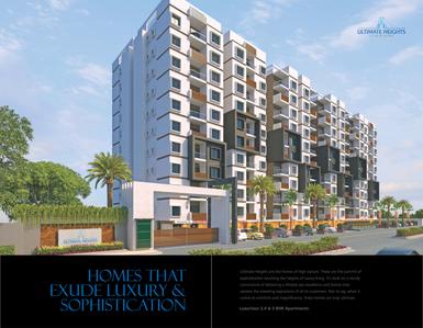 Image of 1820 Sq.ft 4 BHK Penthouse for sale in Ultimate Heights, Shahpura, Bhopal for Rs. 11800000