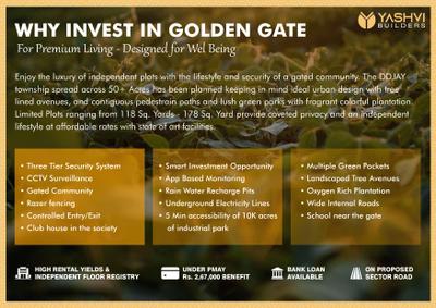 Image of 1216 Sq.ft Residential Plot / Land for sale in Golden Gate Residency, Farukh Nagar, Gurgaon for Rs. 9500000