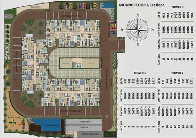 Image of 1050 Sq.ft 2 BHK Apartment / Flat for sale in DS Max Supreme, Kengeri, Bengaluru for Rs. 9800000