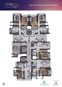 Image of 550 Sq.ft 1 BHK Apartment / Flat for sale in Nandivardhan Fortuna Blue, Lower Parel, Mumbai for Rs. 15200000