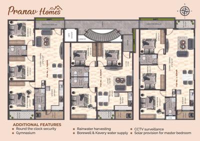 Image of 1300 Sq.ft 3 BHK Apartment / Flat for sale in Parichay Pranav Homes, Bikasipura, Bengaluru for Rs. 11500000