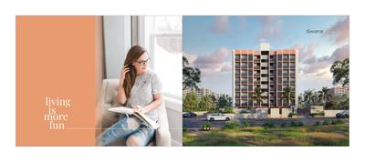 Image of 1314 Sq.ft 2 BHK Apartment / Flat for sale in Swara 83, New Ranip, Ahmedabad for Rs. 7200000