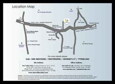 Image of 1026 Sq.ft 2 BHK Apartment / Flat for sale in Atur Vally Vista Wing B, Pisoli, Pune for Rs. 5500000