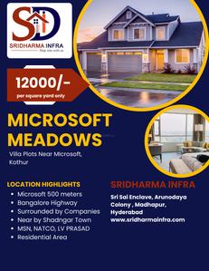 Sridharma Microsoft Meadows Brochure