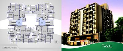 Image of 300 Sq.ft 1 BHK Apartment / Flat for sale in Ratna Pride by Ratna Group, Ghuma, Ahmedabad for Rs. 2200000