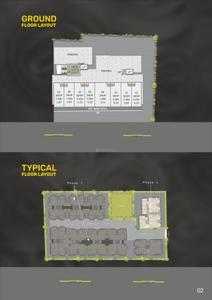 Image of 596 Sq.ft 2 BHK Apartment / Flat for sale in Mangalam Pushpam Heights 2, Tarsali, Vadodara for Rs. 2500000