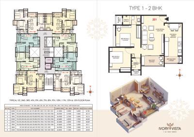 Image of 660 Sq.ft 1 BHK Apartment / Flat for sale in Phate Ivory Vista, Katraj, Pune for Rs. 4500000