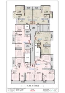 Image of 650 Sq.ft 1 BHK Apartment / Flat for sale in Dharti Krishna, Pushpak Nagar, Navi Mumbai for Rs. 4620000